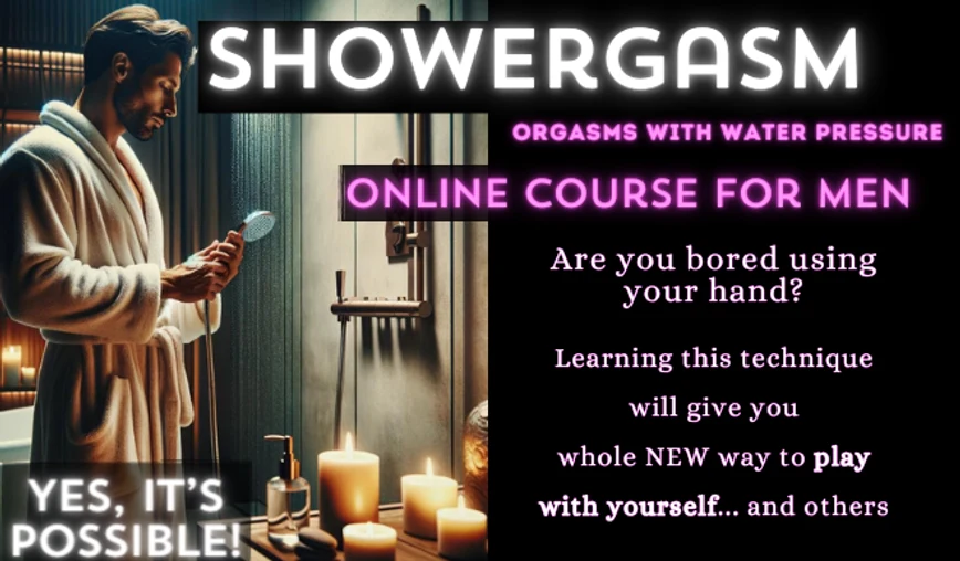 Showergasms for men online course