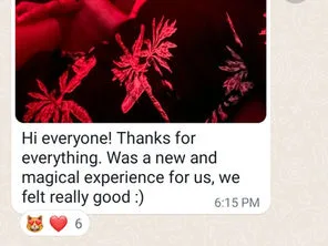 Client testimonial for Tantric Eric