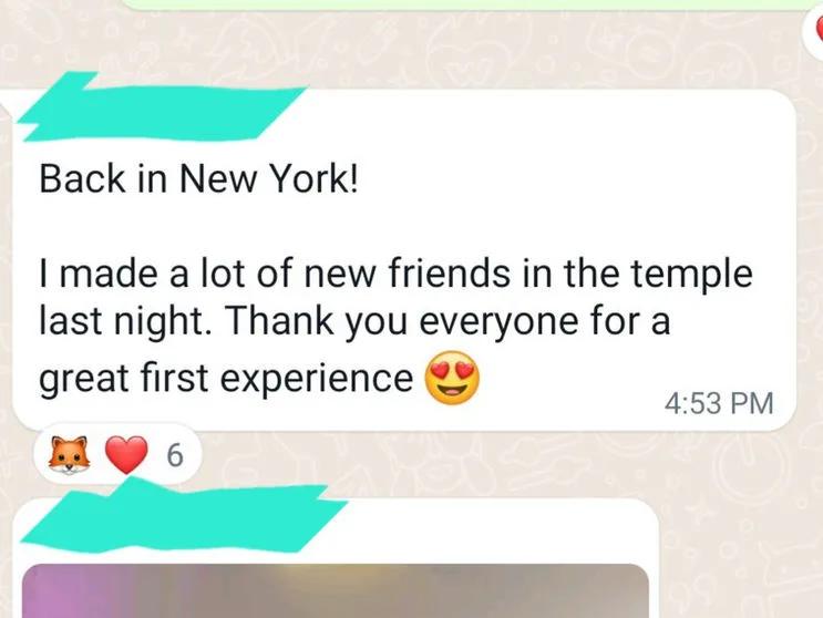 Client testimonial for Tantric Eric